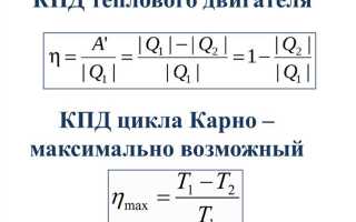 У какого двигателя самый высокий кпд