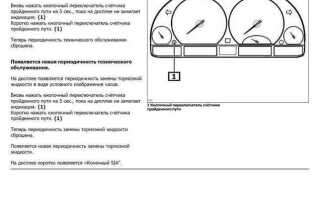 Форд транзит скинуть межсервисный интервал как сбросить