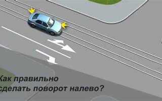 Как поворачивать налево с одностороннего движения