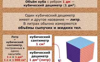 Сколько кубов в портере 1