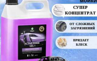 Автошампунь для бесконтактной мойки грасс какой лучше