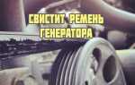 Что свистит при запуске двигателя на холодную