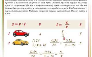 От чего зависит максимальная скорость автомобиля