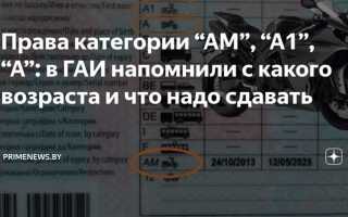 Чем отличается категория а от а1 в правах