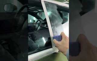 Как убрать водный камень со стекла