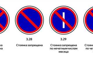 Чем отличается остановка запрещена от стоянка запрещена