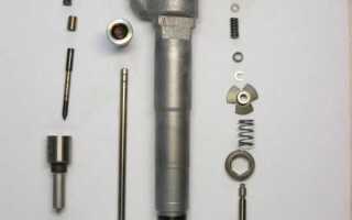 Как прописать форсунки common rail своими руками