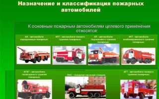 Как часто проводится то 2 основного пожарного автомобиля