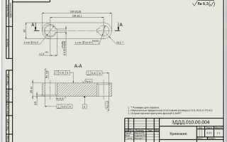 Как в solidworks сделать чертеж из 3d модели