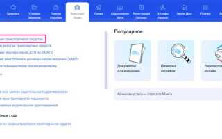 Как отменить регистрацию автомобиля в госуслугах