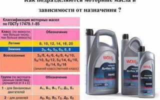 Чем отличаются масла с1 и с2