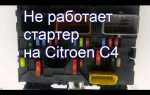 Стартер ситроен с4 где находится