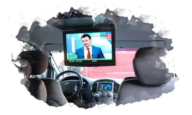 Разновидности автомобильных телевизоров по типу установки