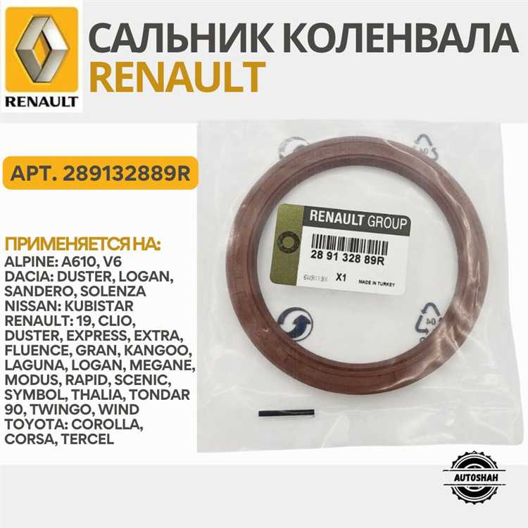 Где и по каким признакам отличить оригинальные детали 289132889R и 7701473544