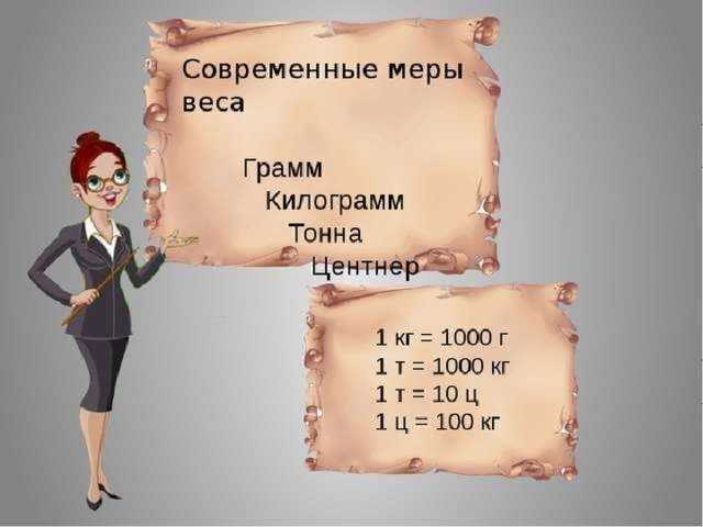 Сложение килограммов после перевода тонн