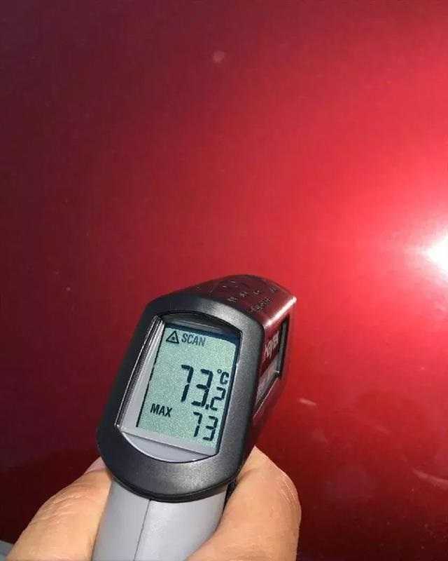 До какой температуры нагревается металл на солнце