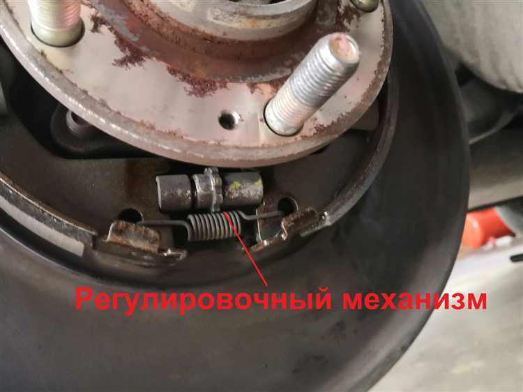 Как развести колодки стояночного тормоза