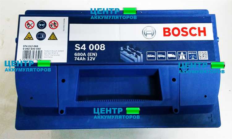 Особенности маркировки для разных типов аккумуляторов Bosch