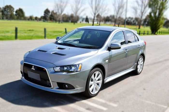 Оптимальные размеры дисков и шин для Mitsubishi Lancer 10
