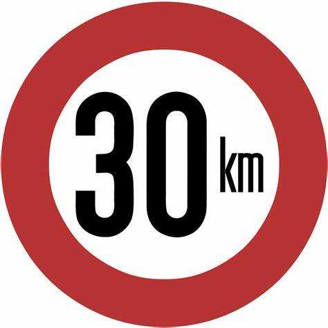 Что конкретно означает уведомление Speed 30 km h exceeded