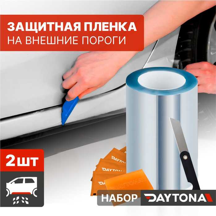 Особенности защиты порогов от воздействия песка и грязи