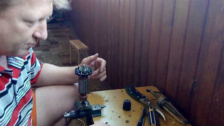 Как снять подшипник с якоря