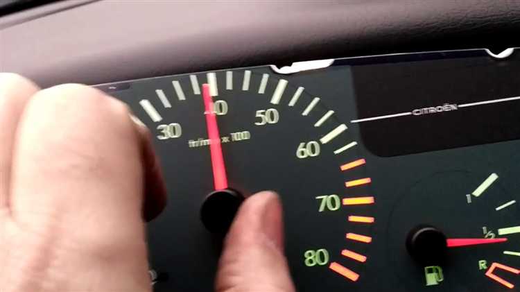 Почему стрелка тахометра не поднимается