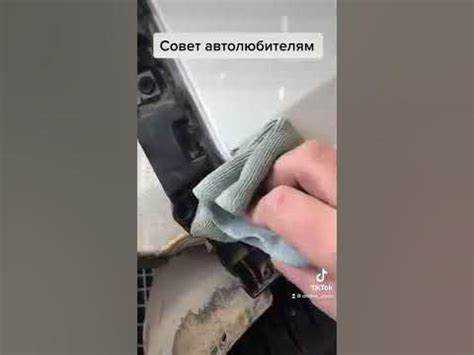 Удаление легких потертостей с помощью полироли