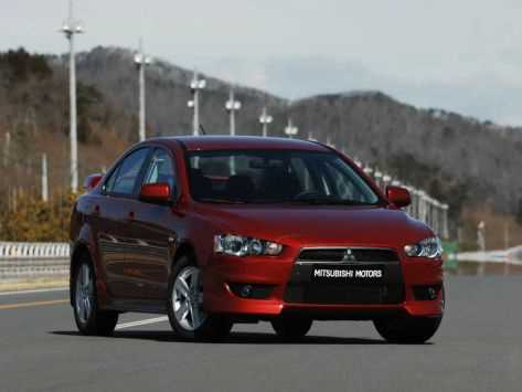 Сравнение лошадиных сил у Lancer в кузовах IX и X поколений