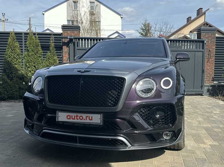 Стоимость Bentley с пробегом на российском рынке