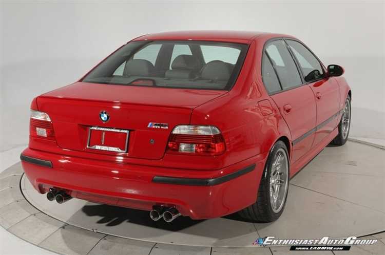 Региональные различия в ценах на BMW M5 E39 по России