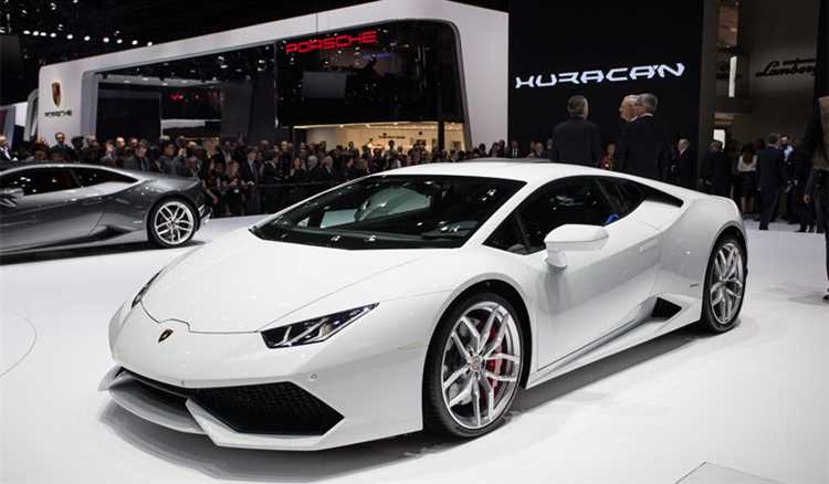Базовая стоимость Lamborghini Huracan в США