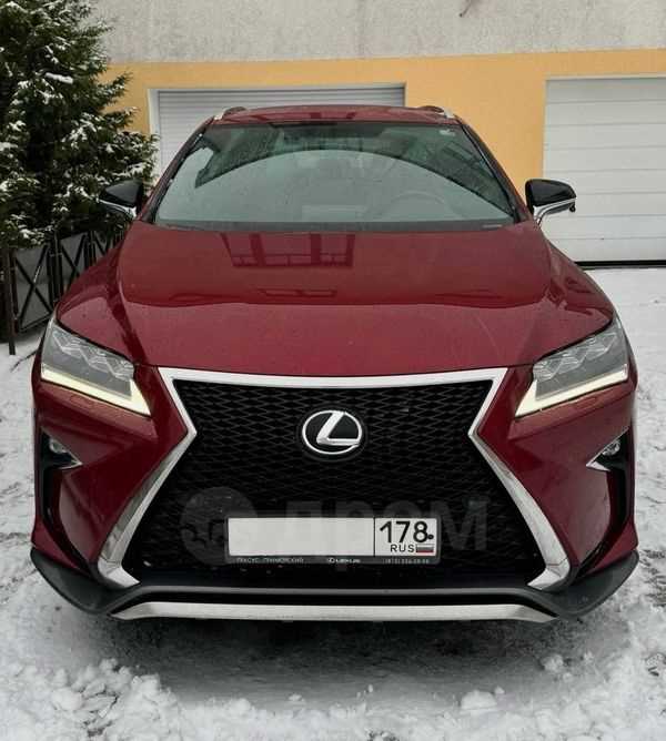 Средняя цена Lexus RX 200t на вторичном рынке в 2023 году