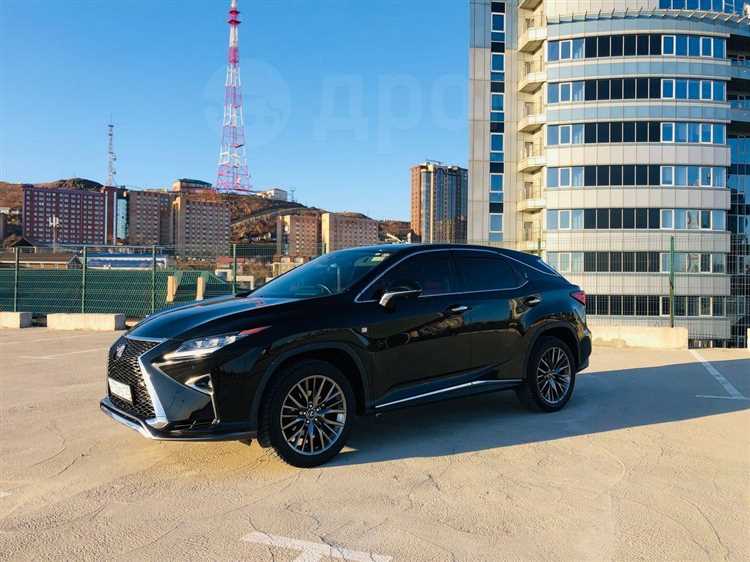 Цена новой Lexus RX 200t в официальных дилерских центрах