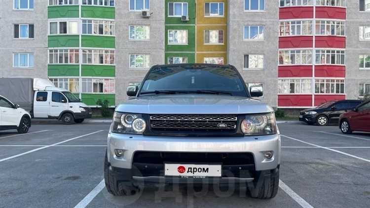 Стоимость подержанных Land Rover Sport по регионам России