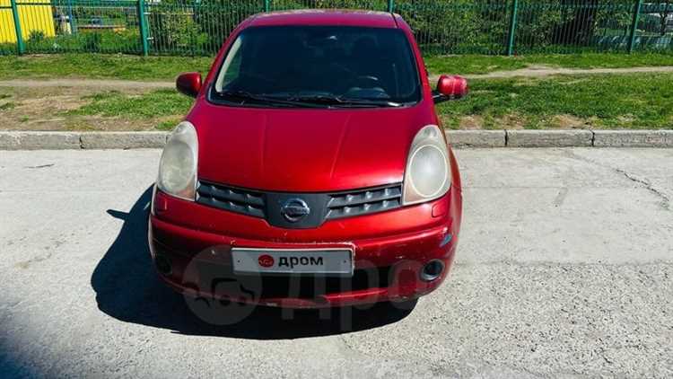 Средняя стоимость Nissan Note 2008 года по регионам России