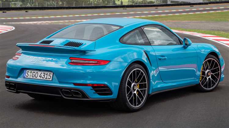 Средняя цена подержанных Porsche 911 Turbo 2015–2022 годов выпуска