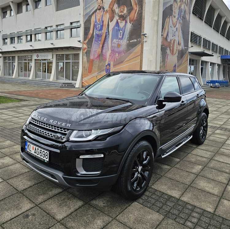 Ценовой диапазон новых моделей Range Rover Evoque в России