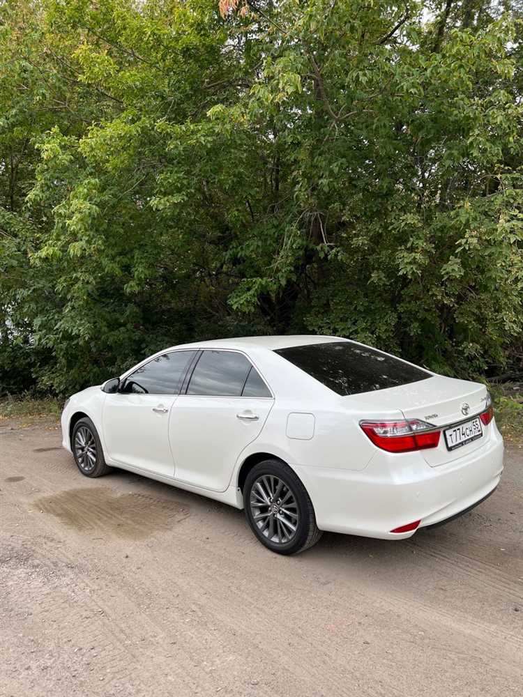 Цена Toyota Camry 2016 в исполнении «Элеганс» и дополнительные опции