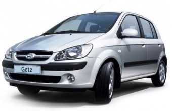 Средние цены на разные года выпуска Hyundai Getz в 2025 году