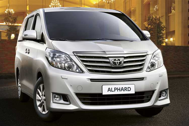 Особенности дизайна Toyota Alphard для американских покупателей