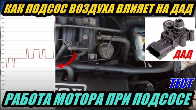 Воздействие подсоса воздуха на работу датчиков и электронного управления двигателем
