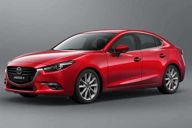 Сравнение размеров и вместимости салона Mazda 3 и Mazda 6
