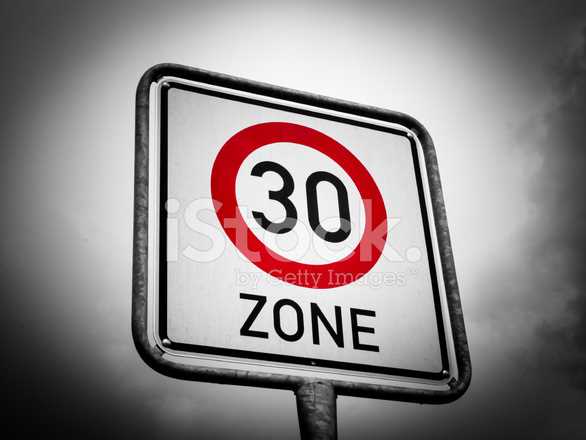 Что означает знак зона 30