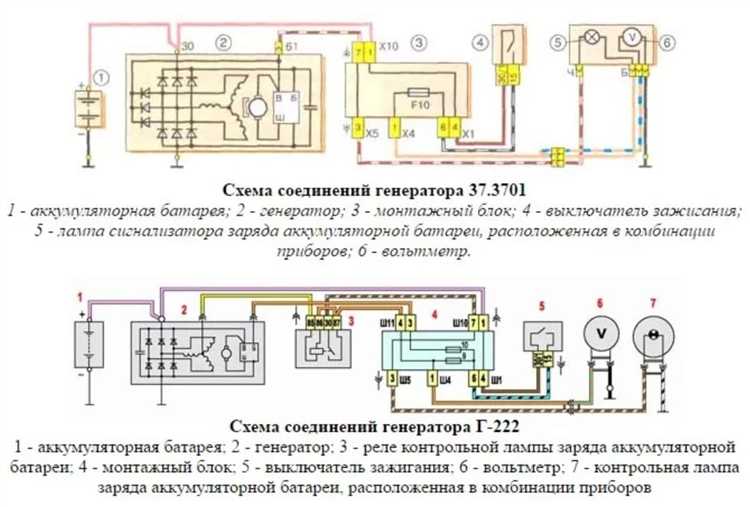 Как подключить генератор ваз 2107