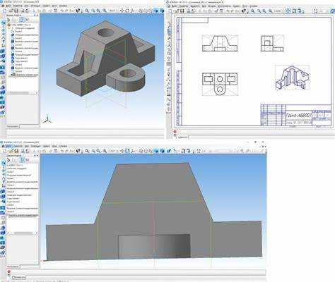 Автоматическая генерация видов и проекций из 3D-модели