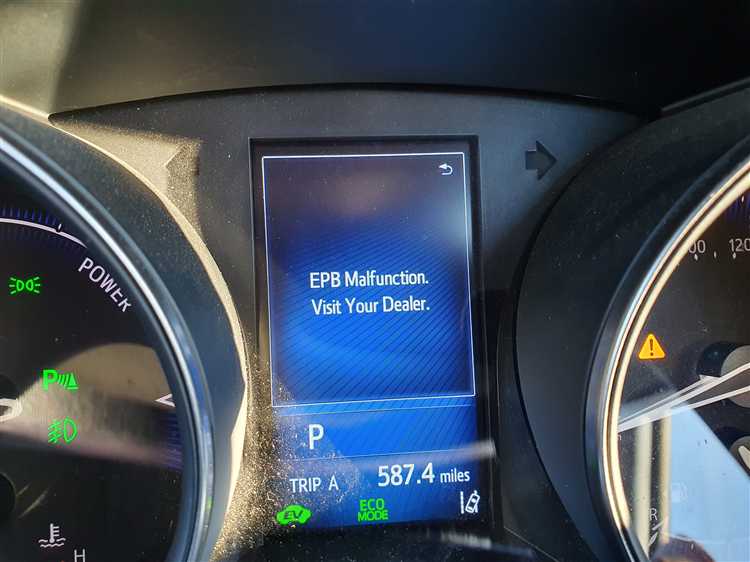 Что такое электронный стояночный тормоз EPB в автомобилях Toyota