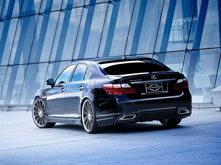 Объем, конфигурация и тип двигателя Lexus LS460