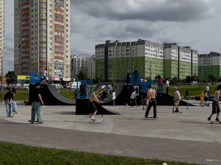 Где скейт парк в парке горького