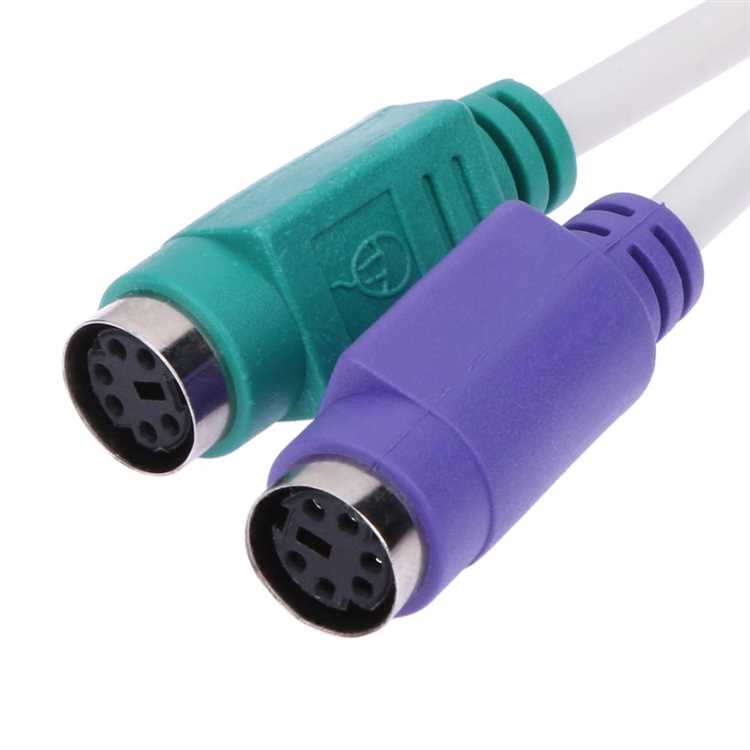 Подключение клавиатуры и мыши через интерфейс PS 2